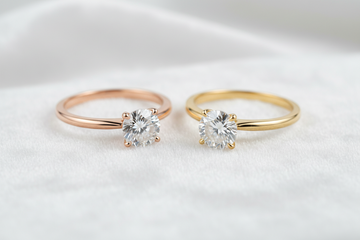 Rose Gold vs Yellow Gold Engagement Rings