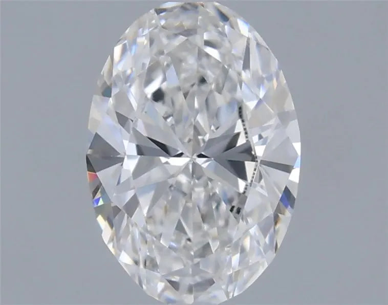 0.30ct Oval Lab Grown Diamond (Colour D, Clarity VVS2, IGI Certified)