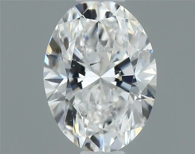 0.32ct Oval Natural Diamond (Colour D, Clarity SI1, GIA Certified)