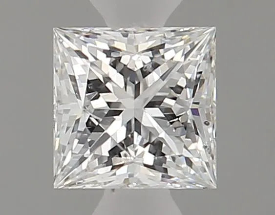 0.33ct Princess Natural Diamond (Colour F, Clarity SI1, Cut VG, IGI Certified)
