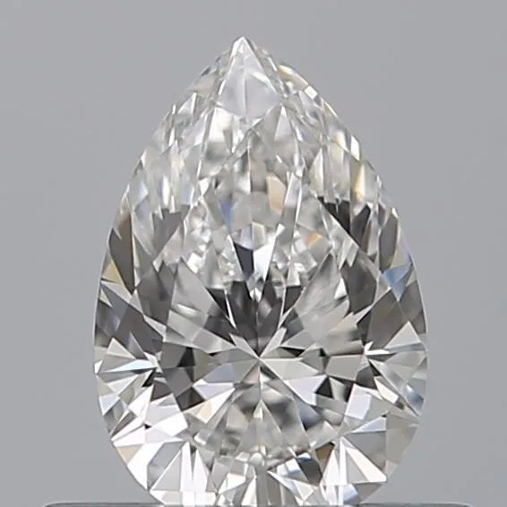 0.41ct Pear Natural Diamond (Colour E, Clarity VVS1, GIA Certified)