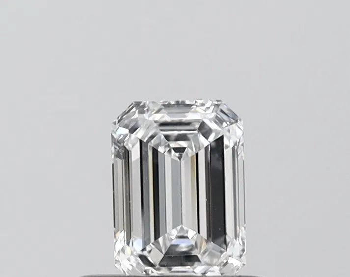 0.54ct Emerald Lab Grown Diamond (Colour D, Clarity VS1, IGI Certified)