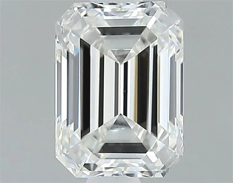 0.76ct Emerald Natural Diamond (Colour F, Clarity VS1, Cut EX, GIA Certified)
