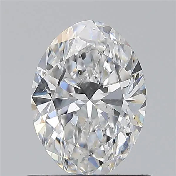 0.81ct Oval Natural Diamond (Colour E, Clarity SI1, GIA Certified)