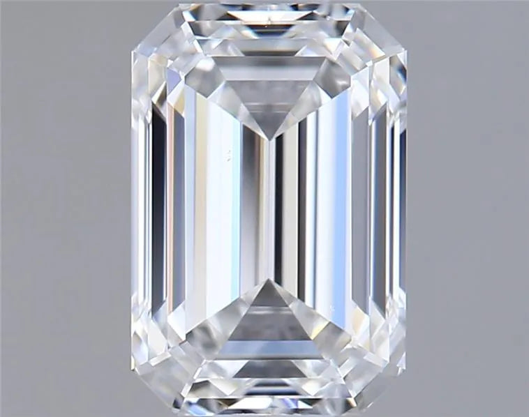 0.85ct Emerald Natural Diamond (Colour F, Clarity VS1, GIA Certified)