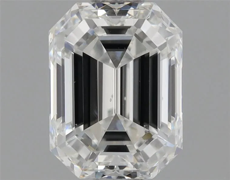 0.90ct Emerald Natural Diamond (Colour F, Clarity SI1, GIA Certified)