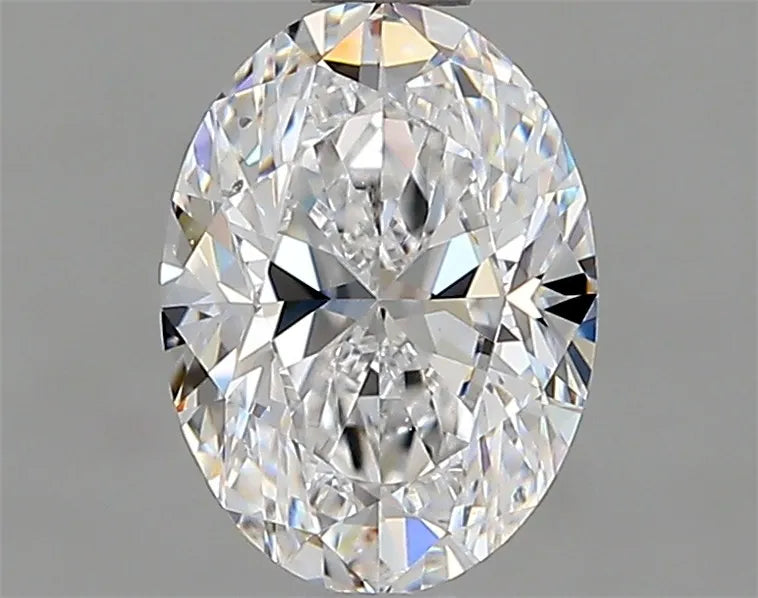 0.90ct Oval Natural Diamond (Colour D, Clarity SI1, GIA Certified)