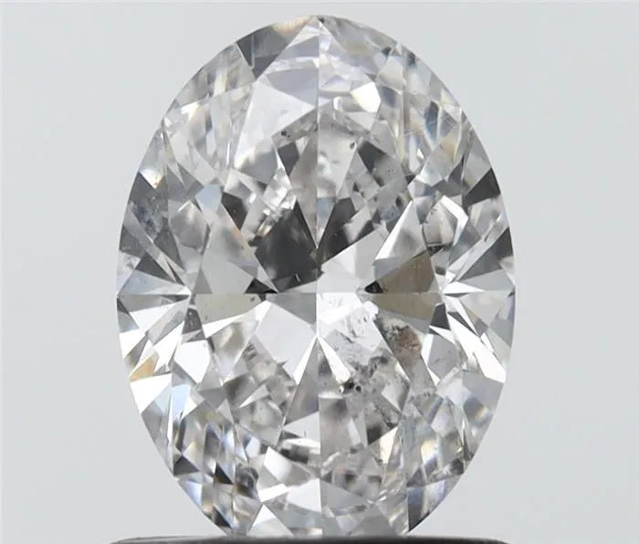 0.90ct Oval Natural Diamond (Colour F, Clarity SI1, Cut VG, IGI Certified)