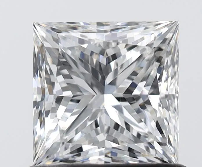 0.90ct Princess Natural Diamond (Colour G, Clarity SI1, GIA Certified)