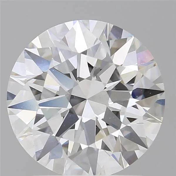 2.01ct Round Lab Grown Diamond (Colour D, Clarity VVS2, Cut ID, IGI Certified) - DG & Co. Jewellery
