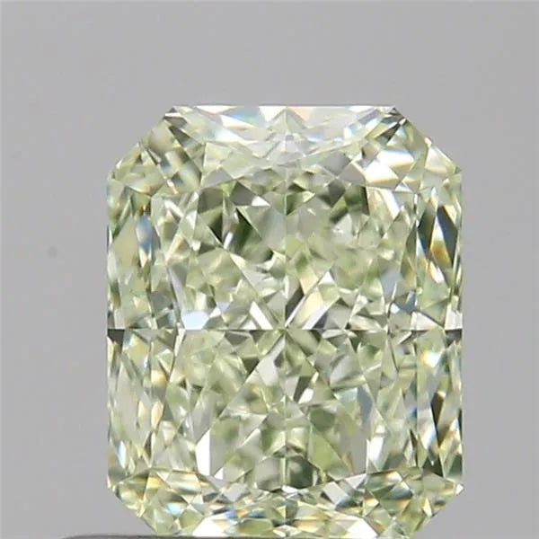 1.02ct Radiant Natural Diamond (Colour Fancy Light Green, Clarity VVS1, GIA Certified)