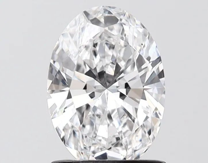 1.21ct Oval Lab Grown Diamond (Colour D, Clarity VS2, IGI Certified)