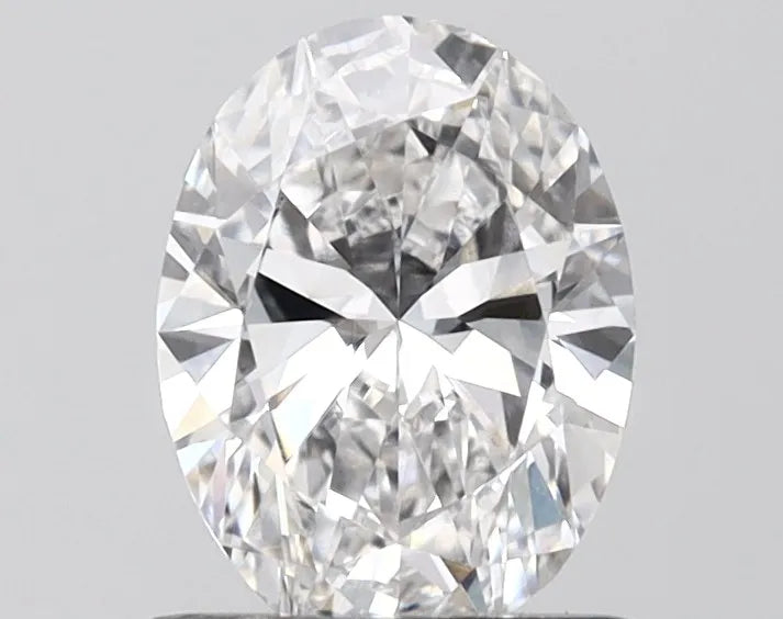 1.30ct Oval Lab Grown Diamond (Colour D, Clarity VVS2, IGI Certified)