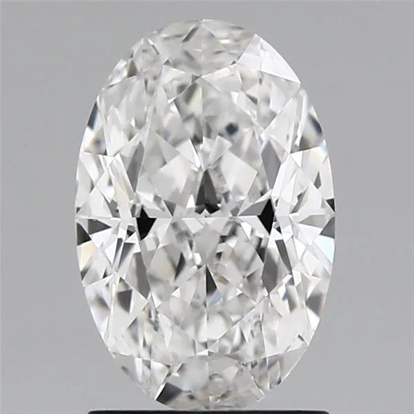 1.57ct Oval Natural Diamond (Colour E, Clarity VVS1, GIA Certified)