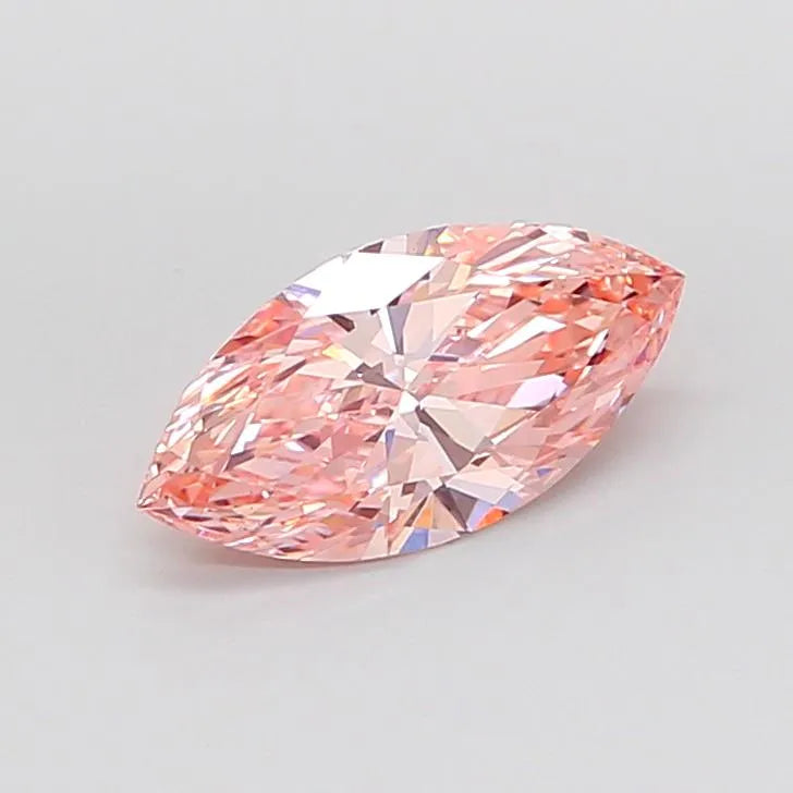 1.58ct Marquise Lab Grown Diamond (Colour Fancy Vivid Pink, Clarity VVS2, IGI Certified)
