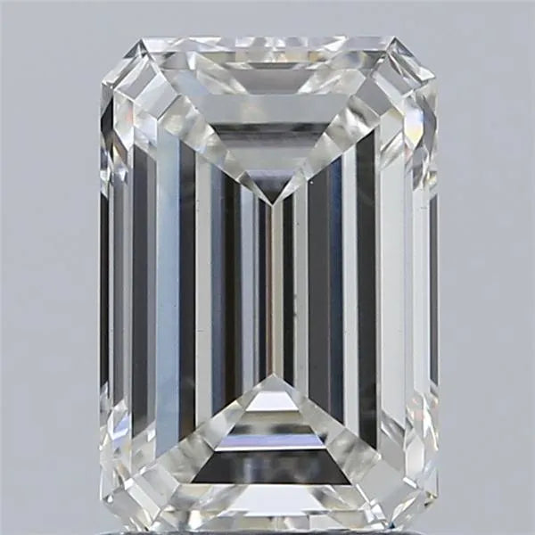 1.70ct Emerald Lab Grown Diamond (Colour F, Clarity VS1, IGI Certified)