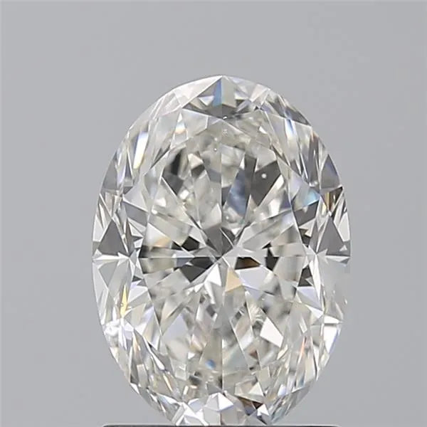 1.70ct Oval Natural Diamond (Colour G, Clarity SI1, GIA Certified)