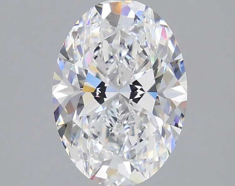 2.00ct Oval Lab Grown Diamond (Colour D, Clarity VVS2, IGI Certified)