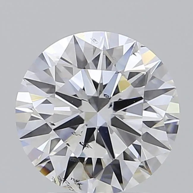 2.00ct Round Lab Grown Diamond (Colour D, Clarity SI1, Cut ID, IGI Certified)