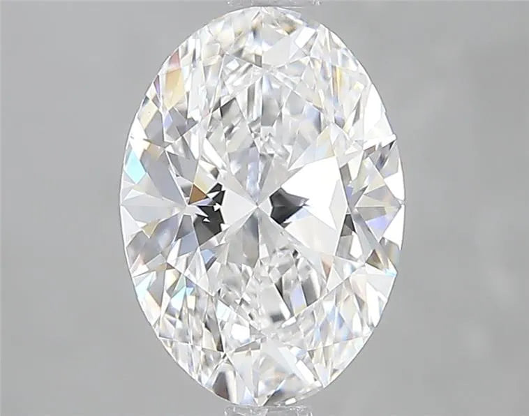 2.01ct Oval Lab Grown Diamond (Colour E, Clarity VVS2, IGI Certified)