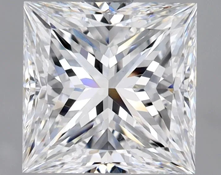 2.01ct Princess Natural Diamond (Colour E, Clarity VS1, GIA Certified)