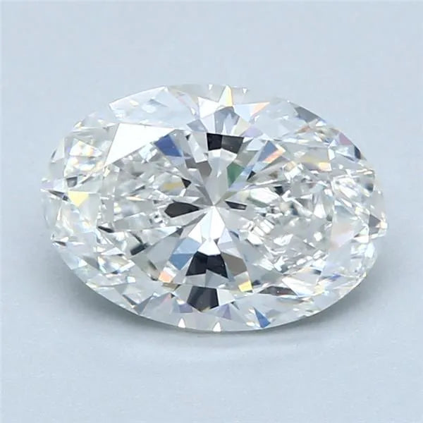 2.12ct Oval Natural Diamond (Colour D, Clarity VVS1, IGI Certified)