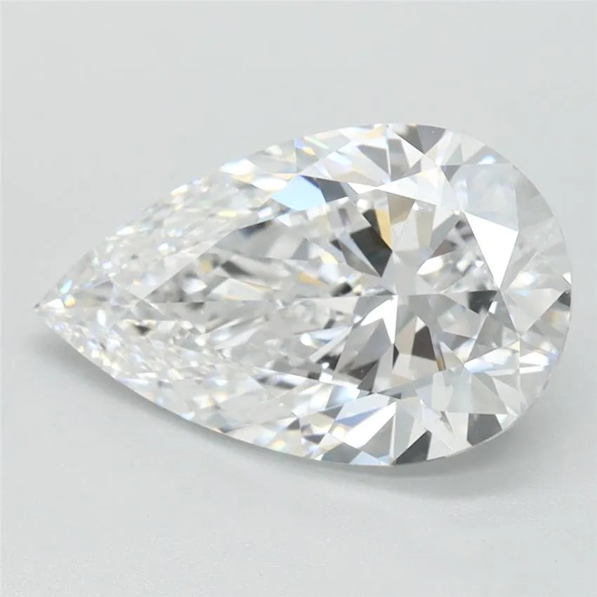 2.14ct Pear Lab Grown Diamond (Colour D, Clarity IF, IGI Certified)