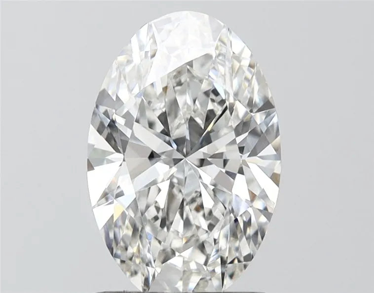 2.20ct Oval Lab Grown Diamond (Colour E, Clarity VVS2, IGI Certified)