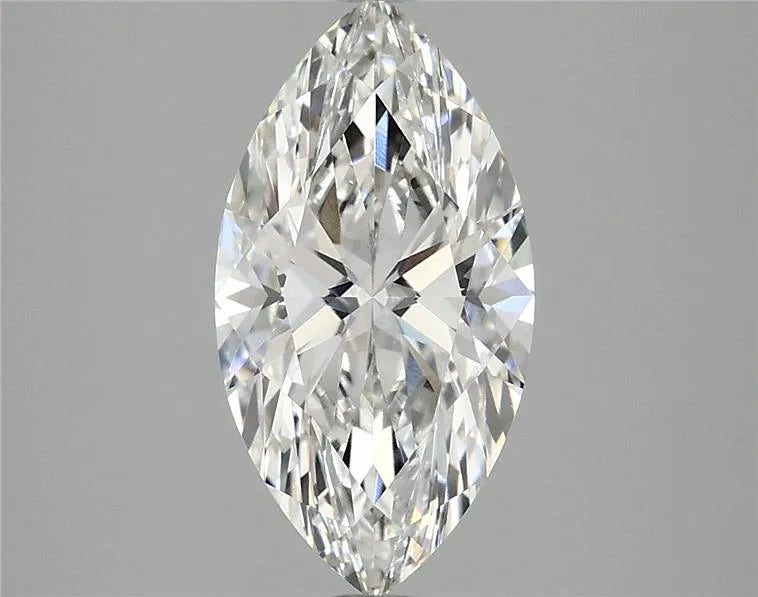 2.46ct Marquise Lab Grown Diamond (Colour F, Clarity VVS2, IGI Certified)