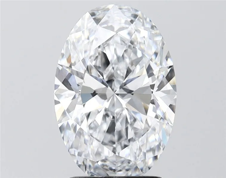 2.53ct Oval Lab Grown Diamond (Colour E, Clarity VVS2, IGI Certified)