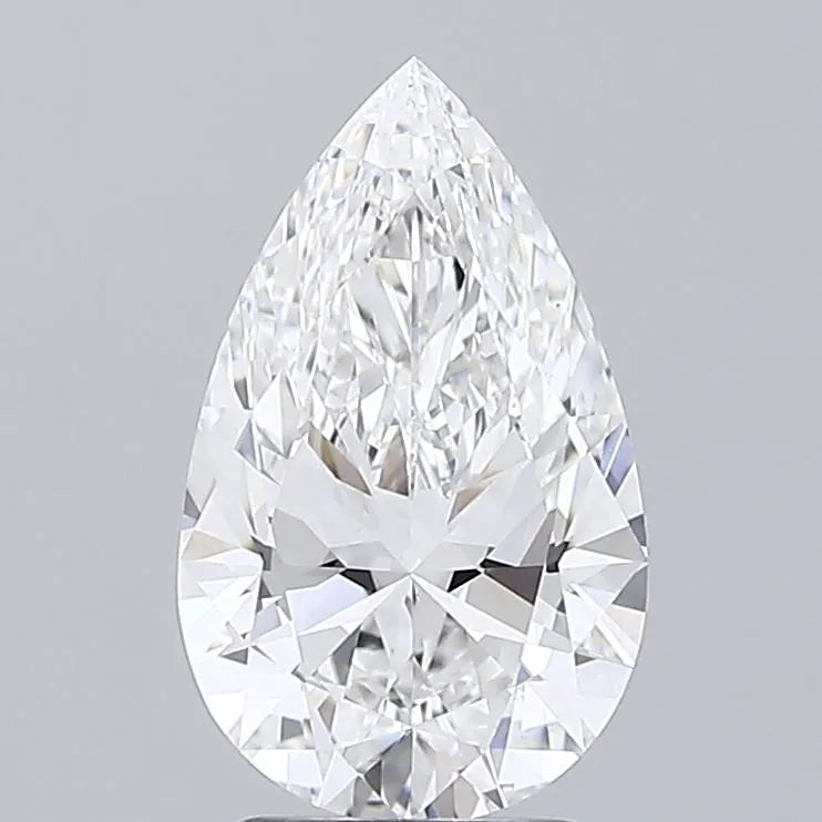 2.80ct Pear Lab Grown Diamond (Colour E, Clarity VS1, IGI Certified)