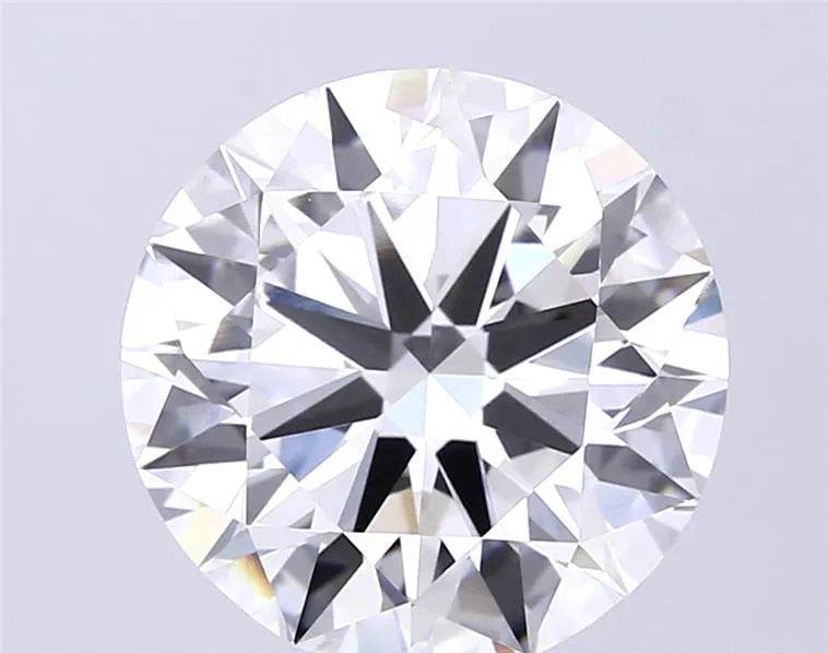 6.01ct Round Lab Grown Diamond (Colour D, Clarity VVS2, Cut EX, IGI Certified) - DG & Co. Jewellery