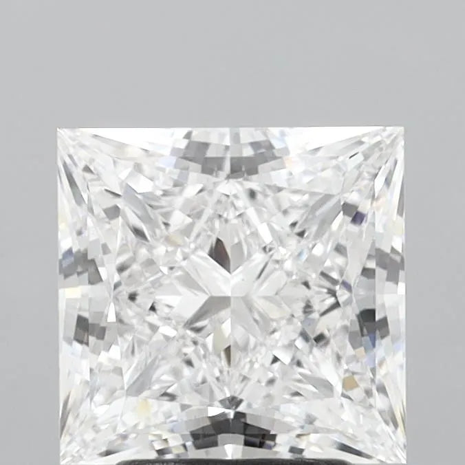 3.00ct Princess Lab Grown Diamond (Colour D, Clarity VS1, IGI Certified)