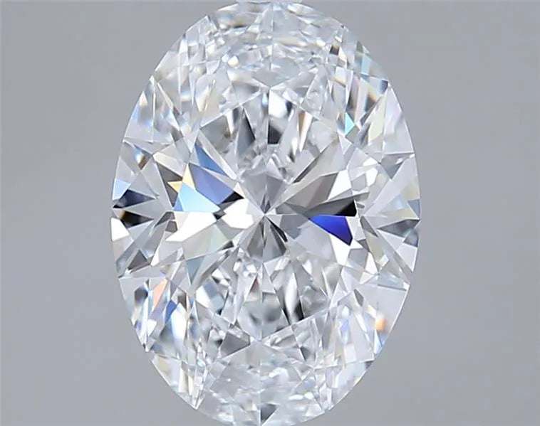 3.01ct Oval Lab Grown Diamond (Colour E, Clarity VVS1, IGI Certified)