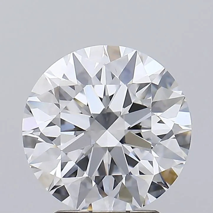 3.02ct Round Lab Grown Diamond (Colour E, Clarity IF, Cut ID, IGI Certified)