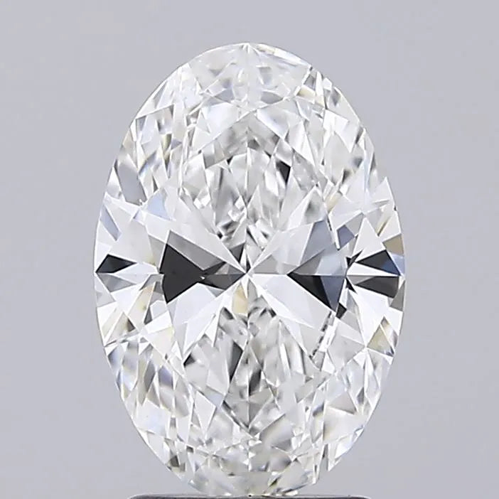 3.04ct Oval Lab Grown Diamond (Colour E, Clarity VVS2, IGI Certified)