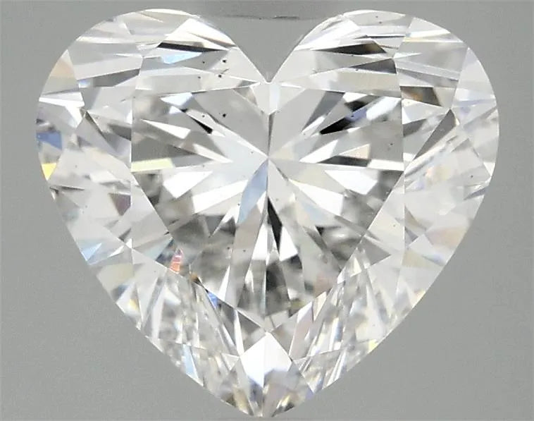 3.05ct Heart Lab Grown Diamond (Colour F, Clarity SI1, IGI Certified)