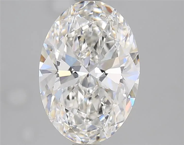 3.10ct Oval Lab Grown Diamond (Colour F, Clarity VS1, IGI Certified)