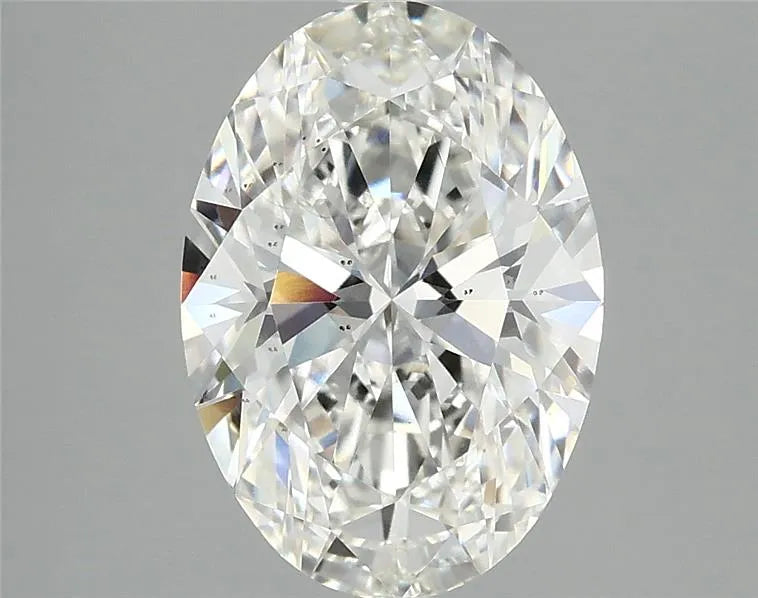 3.10ct Oval Lab Grown Diamond (Colour G, Clarity SI1, IGI Certified)
