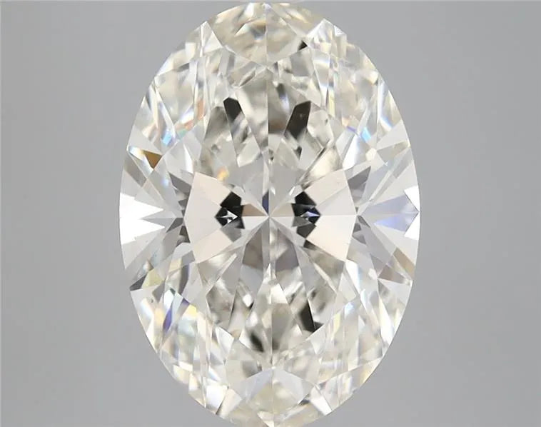 3.12ct Oval Lab Grown Diamond (Colour G, Clarity VS1, IGI Certified)
