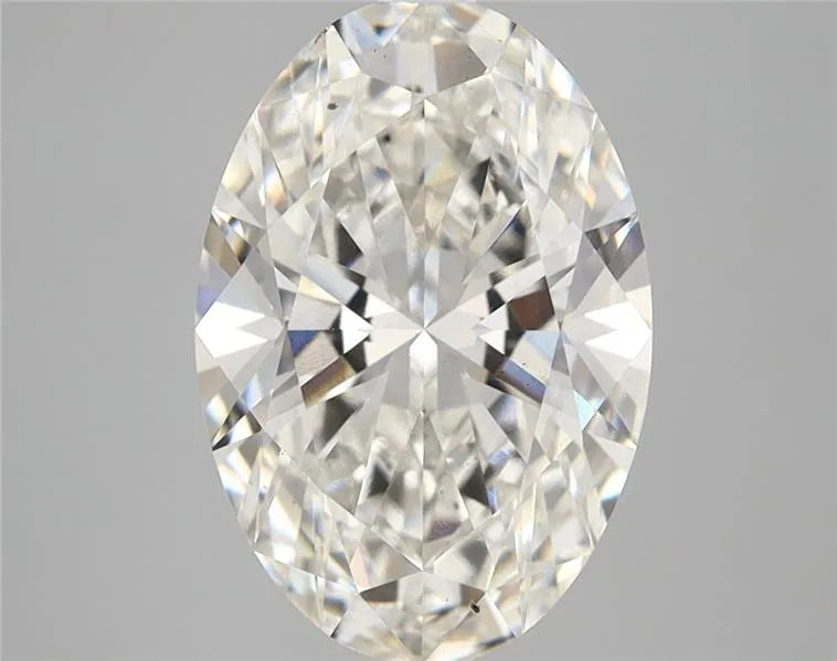 3.16ct Oval Lab Grown Diamond (Colour G, Clarity VS2, IGI Certified)