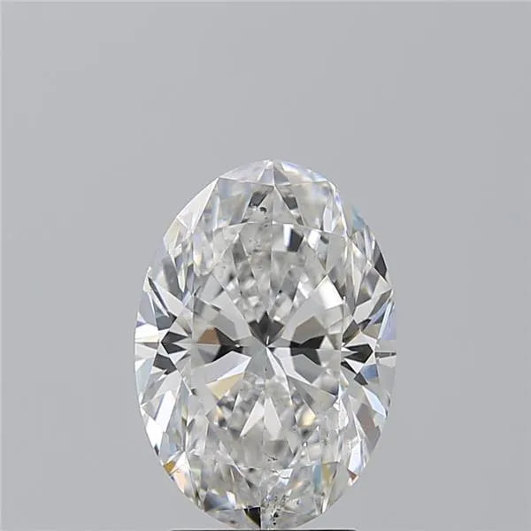 3.50ct Oval Natural Diamond (Colour E, Clarity SI1, GIA Certified)