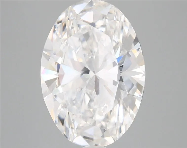 3.56ct Oval Lab Grown Diamond (Colour D, Clarity VVS2, IGI Certified)