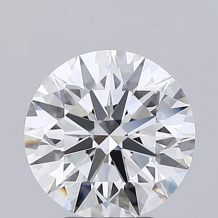 3.60ct Round Lab Grown Diamond (Colour D, Clarity IF, Cut ID, IGI Certified)
