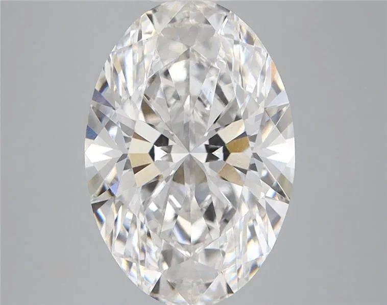 3.74ct Oval Lab Grown Diamond (Colour F, Clarity VVS2, IGI Certified)