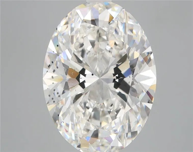 5.05ct Oval Lab Grown Diamond (Colour F, Clarity SI1, IGI Certified)