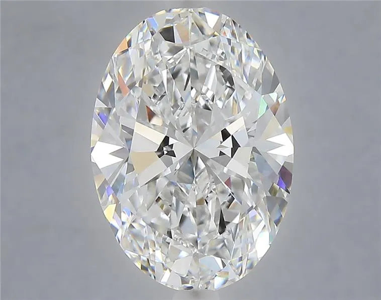 5.27ct Oval Lab Grown Diamond (Colour E, Clarity VVS2, IGI Certified)
