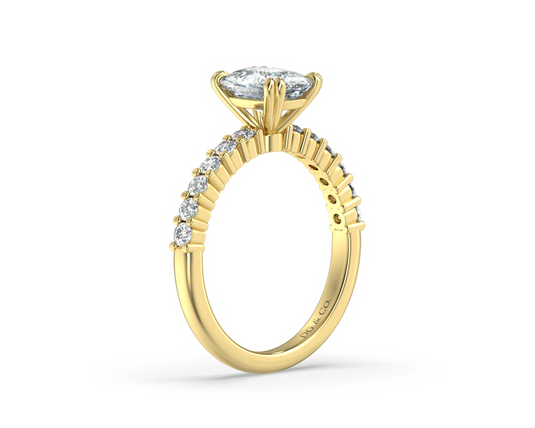 Certified diamond engagement ring — DG & Co. Melbourne