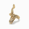 The Good Luck Dragon Diamond Dress Ring in 18K Yellow gold - DG & Co. Jewellery