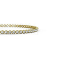 Lab Grown 2.00ct Diamond Tennis Bracelet Splendid Crown Set - 18K Yellow - DG & Co. Jewellery